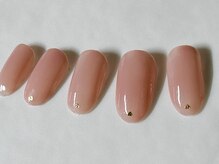 イズミネイル(izumi.nail)/ミクロハートホロ×ワンカラー