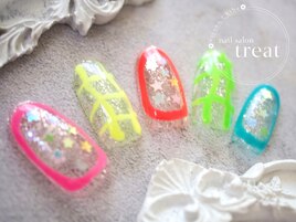 トレンドアート8月/ネオン