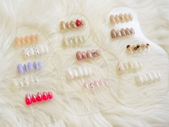 マルドット(Maru.)の写真/手軽に可愛いく、価格以上の満足度★4000以下の上品ネイルを◎指先を見る度に気分もUPすること間違いなし♪