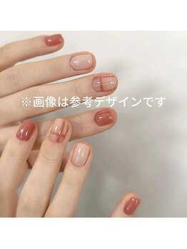 チェック定額ネイル