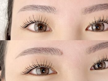 ルクール(LE COEUR)の写真/《一席だけの上質空間》眉×まつげを同時にデザインする贅沢ケア♪短時間でも仕上がりの差を実感できる◎