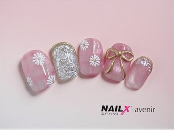 ネイリックス アヴェニール(NAILX avenir)の写真/白基調の高級感溢れる店内☆大人女性にふさわしい洗練された春ネイル【マグネット/ニュアンス/フレンチ】