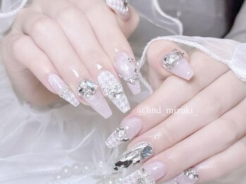 【mizuki】上品キラキラネイル