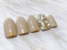 ネイルグラマラス 西新井店/《パラジェル》シンプル　西新井