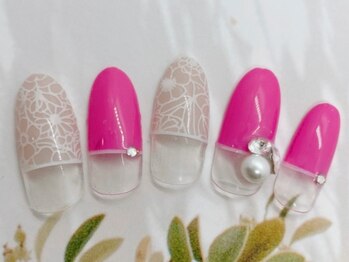 ロンズネイル(Ron's nail)/フレンチ系デザイン☆