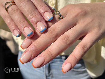 アンネ 東心斎橋店(ANNE)/【Jrネイリスト水島】フレンチ