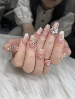 クイーンズビューティーサロン 新宿本店(Queen's beauty salon)/チップアートやり放題&つけ放題