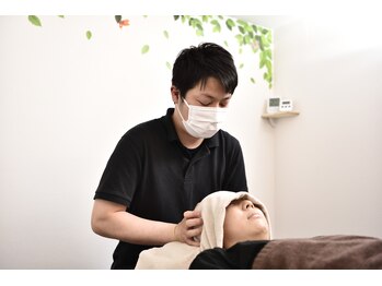 ほぐらく猫/頭すっきり ヘッドスパ