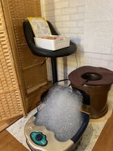 カシェットトーキョー(Cachette Tokyo)/足湯&よもぎ蒸し♪