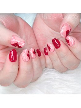 リグネイルスタジオ(Lig nail studio)/チェック柄ネイル