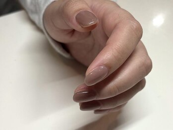 アンバイアオ(UN by ao.)/ブラウンベージュ