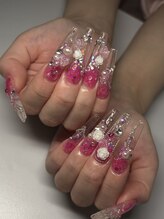 エクアネイルズ(Akuwa nails)/スカルプ◆150分アートやり放題