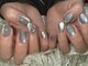 ネイルサロン シェリ(NAIL SALON Cheri)の写真/【enoiフラッシュマグネット】光を集めて指先の存在感を格上げ。マグネットの中にほんのりフラッシュの輝き