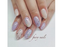 フェアリー ネイルズアンドアイラッシュ(fairy)/あじさいネイル
