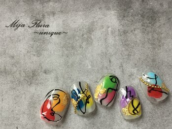 ホームネイルサロン 戸田 ミハ フルーラ(Home Nail Salon Mija Flura)/ユニーク I446UN