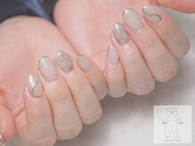 オトナネイル(otona nail)/メタリックスキニーフレンチ