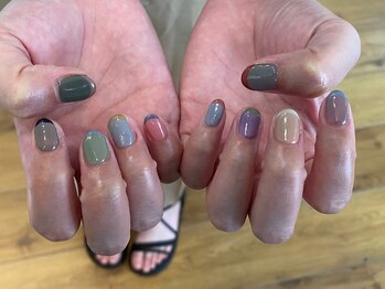 ネイルサロン フィフスアベニュー(Fifth Avenue)/カラフルフレンチ