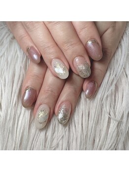 インプレス 鶴見店(Impress)/ポイントミラーネイル