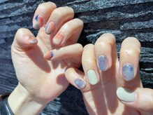 ボージュ バイ ルアナネイル(BeauJu by Luana Nail)/もやもやネイル