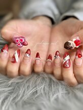 ピンクシュガーネイル(pink sugar nail)/推し活♪