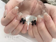 チャロム(Charom)/ラメグラ×細フレンチ