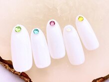 ネイルサロンフォーユー(for u)/ストーンネイル¥5980