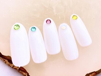 ネイルサロンフォーユー(for u)/ストーンネイル¥5980