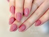 自爪育成☆似合わせオーダーワンカラージェル ¥7700 {フィルイン施術}