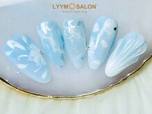 リームサロン 池袋店(LYYM SALON)/青ネイル