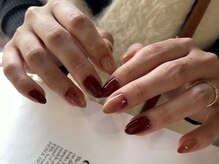 アイネイルズ 梅田店(I nails)/Narumi限定ボルドーネイル
