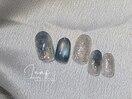定額S｜紫陽花ネイル