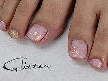 グリッター(Glitter)/春ネイル