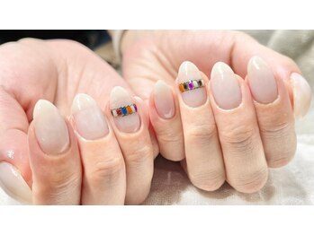 ネイル シスター(nail sister)/個性派シンプルネイル
