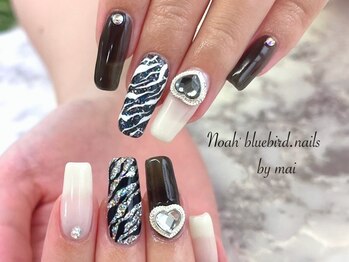 ノアブルーバードネイルズ(Noah' bluebird .nails)/アニマルで可愛く！！