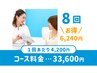 【お得な8回★】（8分×2回照射）セルフホワイトニング8回￥33600