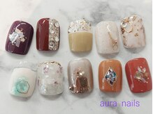アウラネイルズ(aura nails)/●フットジェル￥８，８００