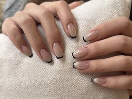 ナチュラルマグネット黒フレンチ