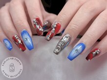 ネイルズガッシュ 溝の口店(NAILs GUSH)/Y2K/強め/クール/海外