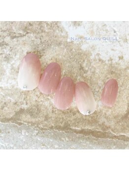 ネイルサロン クイル(QUILL)/２月ちょこっとアート（１）