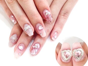 ネイルコレクション ピンク(Nail Collection Pink)/ジェル定額￥8990★ミラー