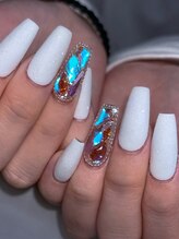 ホランイネイル(HORANGI NAIL)/フリーアートM＋長さ出し
