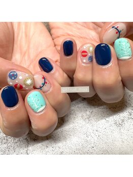 ゼロハチイチ(081)/クリスマスネイル