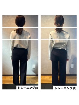 ルミナス/姿勢が綺麗だと自信がつきます♪