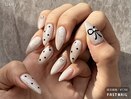 *トレンド最先端*リボンネイル