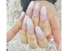 アマル (AMAL)/長さ出10本スノーパウダーネイル