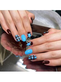 ミントチョコネイル