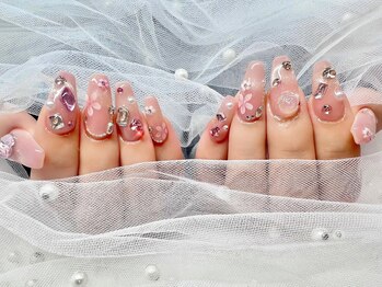 持ち込み桜/春ネイル＊