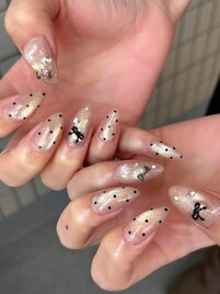 うるちゅるドットリボン