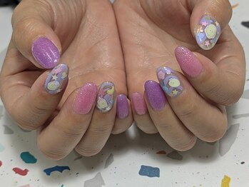 ネイルヤサン(nail ya sun)/つぶらな瞳の生牡蠣ちゃん^o^