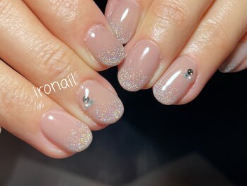 イロ ネイルサロン(iro)/ユニコーングラデネイル